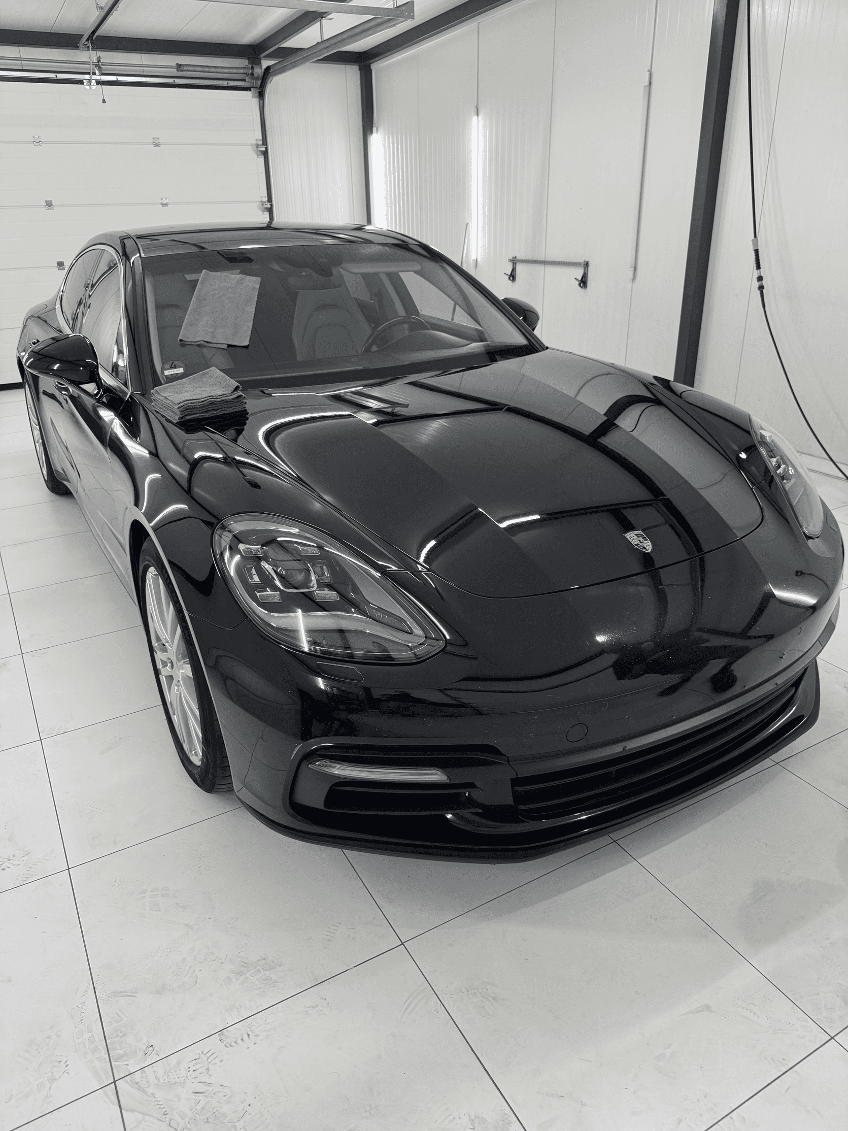 Porsche Panamera po detailingu w Buddies Detailing Studio